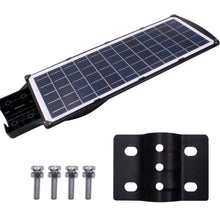 Lampa Solara Cu Stalp Metalic, Iluminare Puternica, 300W,  Control Din Telecomanda, Rezistent La Intemperii