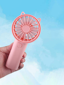 Ventilator Portabil Si De Birou, Reincarcabil, Suport Pentru Picior Si Telefon Inclus