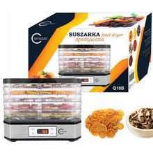 Deshidrator Pentru Fructe, Legume Si Ierburi Aromatice, 5 Nivele, 250W, Cu Afisaj LCD, 40-70 °C