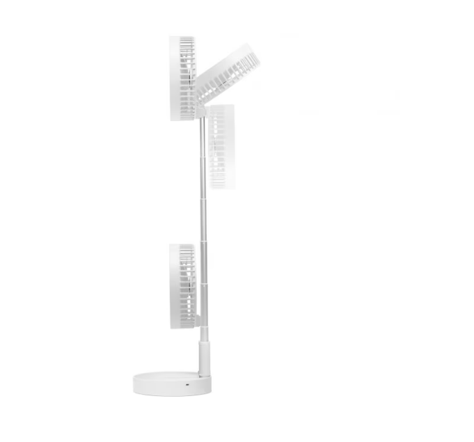 Ventilator Extensibil, Reincarcabil, Bateire De 7200mAh, 3 Trepte De Viteza, Inaltime Reglabila 10-100 cm