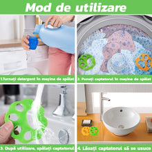 Set 5 Captatoare Pentru Indepartare Scame si Par de Animale