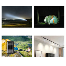 KIT Panou Solar Cu 3 Becuri, Incarcator USB Si Lanterna LP-0061