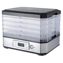 Deshidrator Pentru Fructe, Legume Si Ierburi Aromatice, 5 Nivele, 250W, Cu Afisaj LCD, 40-70 °C