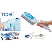 Fier de calcat vertical cu aburi portabil cu design ergonomic, 800W Tobi Travel Steamer