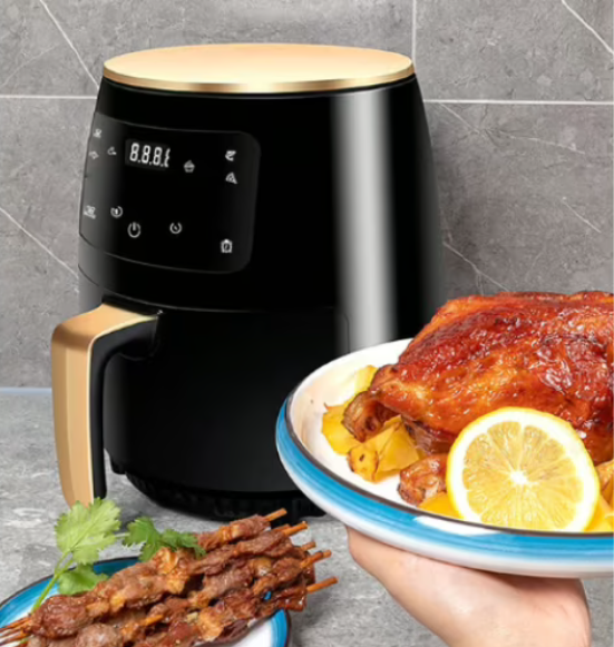 PACHET PROMO: Friteuza Air Fryer Pro 3  + 100 Hartii de Copt Cadou