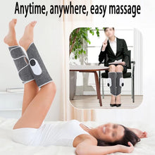 Dispozitiv De Masaj Cu Incalzire si Compresie Aer, Pentru Gambe si Picioare, Cu Afisaj Digital si Acumulator, 6 Moduri de Masaj