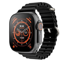 Ceas Smartwatch S9 Ultra, Deluxe Edition, Incarcare Wireless, Notificare Apel, Ritm Cardiac, Monitorizare Somn cu  Bratara din Silicon