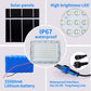 Panou Solar cu Proiector LED, Putere 200W, Rezistent la Apa, Control Prin Telecomada