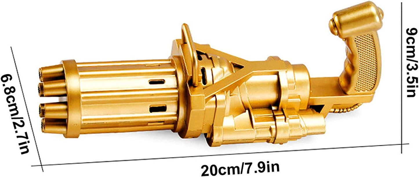 Pistol De Jucarie De Facut Baloane, Functionare Pe Baterii, 8 Gauri Pulverizare