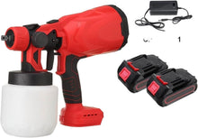 Pistol Profesional De Vopsit Si Zugravit, Electric, Cu Rezervor De Vopsea, 800 ml si 2 Acumulatori, 48 V, Portabil + CADOU SURPRIZA
