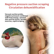 Aparat De Masaj Cupping, Cu Functie De Incalzire, 9 Trepte de Viteza, Rosu, 1+1 CADOU