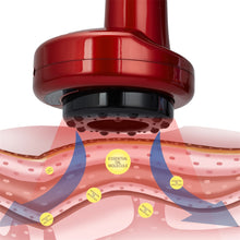 Aparat De Masaj Cupping, Cu Functie De Incalzire, 9 Trepte de Viteza, Rosu, 1+1 CADOU