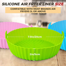 Forma Din Silicon Pentru Friteuza, Microunde sau Cuptor, Diametru 20 cm,  1+1 CADOU