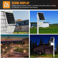 Panou Solar cu Proiector LED, Putere 100W, Rezistent la Apa, Control Prin Telecomada