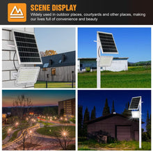 Panou Solar cu Proiector LED, Putere 400W, Rezistent la Apa, Control Prin Telecomada