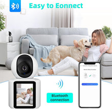 Camera Smart De Supraveghere Full HD,  Cu Monitor Video 2.8 inch, Functie Audio, Aplicatie Telefon, Conexiune Wifi, Senzor Detectie Miscare