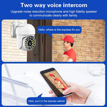 Camera De Supraveghere Jortan JT8161QJ, Cu Senzor de Miscare, Conexiune Wifi, Vizualizare Live Pe Telefon + Card 64 GB CADOU