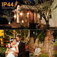 1+1 GRATIS:  Instalatie De Craciun, Tip Rola, Cu 500 LED-uri Mari, Interior sau Exterior, Rezistenta La Vreme Rea, 50 m, Alb Cald