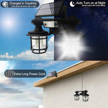 Felinar Dublu Cu Incarcare Solara, Super Luminos, 192 LED-uri COB, Cu Senzor de Miscare si Telecomanda, Impermeabil