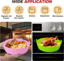 Forma Din Silicon Pentru Friteuza, Microunde sau Cuptor, Diametru 20 cm,  1+1 CADOU