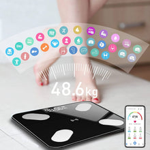 Cantar Inteligent, Conexiune Bluetooth, Ecran Afisaj LCD, Masoara Indicii Corporali, Din Sticla Securizata
