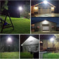 Proiector LED cu Panou Solar, 200W, Control Prin Telecomanda, Senzor Crepuscular