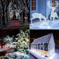 1+1 GRATIS:  Instalatie De Craciun, Tip Rola, Cu 1000 LED-uri Mari, Interior sau Exterior, Rezistenta La Vreme Rea, 100 m,Alb Rece
