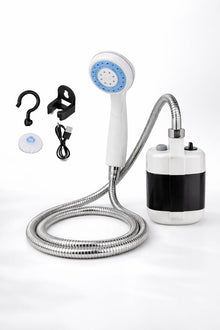 Dus Portabil Cu Pompa Submersibila, Ideal Pentru Gradina, Camping Sau Curte