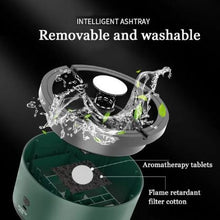 Scrumiera electrica cu aspiratie COMPLETA pentru curatarea aerului
