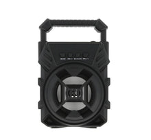 Boxa Portabila cu Bluetooth, Iluminare LED, Incarcare USB, Slot Card Micro SD, Negru