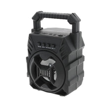 Boxa Portabila cu Bluetooth, Iluminare LED, Incarcare USB, Slot Card Micro SD, Negru