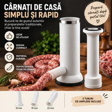 1+1 GRATIS: Masina manuala de facut carnati, design compact, utilizare multifunctionala, material durabil