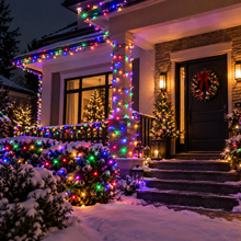 Instalatie De Craciun, Tip Rola, Cu 1000 LED-uri Mari, Interior sau Exterior, Rezistenta La Vreme Rea, 100 m