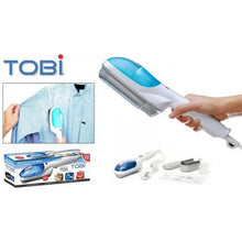 1+1 GRATIS: Fier de calcat vertical cu aburi portabil cu design ergonomic, 800W Tobi Travel Steamer