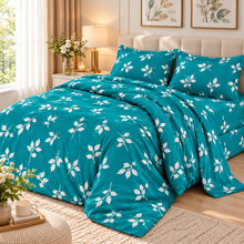 Lenjerie de Pat din Finet, Set Complet 4 Piese, Material Moale si Placut la Atingere, Diverse Modele