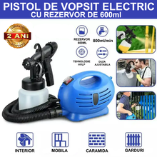 Aparat Pentru Vopsit Si Zugravit Rapid, Paint Zoom, Rezervor 600 ml+ CADOU SURPRIZA