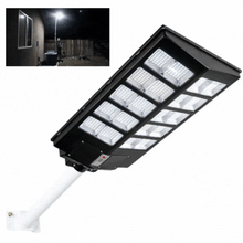 Lampa Stradala Cu Incarcare Solara VELORA, Panou Solar Integrat,  Putere Mare  + Stalp De Sustinere CADOU + Accesorii+ Lampa Solara 100x Led CADOU