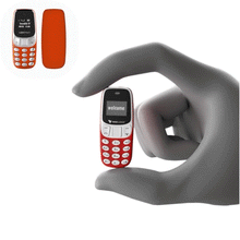 Mini Telefon Dual SIM, Dimensiune ecran 0.66 Inch, Baterie 350 mAh, Bluetooth