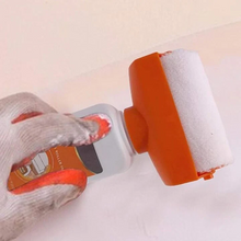 1+1 GRATIS: Trafalet cu rezervor pentru vopsire pereti Paintora®, vopsea lavabila pe baza de apa inclusa, aplicare curata si rapida, reparatii si retusuri usoare, reutilizabil, alb, 500 ml