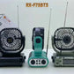Ventilator Puternic Portabil Cu Incarcare Solara Si Radio FM