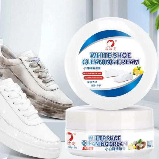 2+2 Gratis Crema Magica Multifunctionala De Curatare Pantofi Albi Si Alte Suprafete Fara Apa Cu Rezultate Imediate