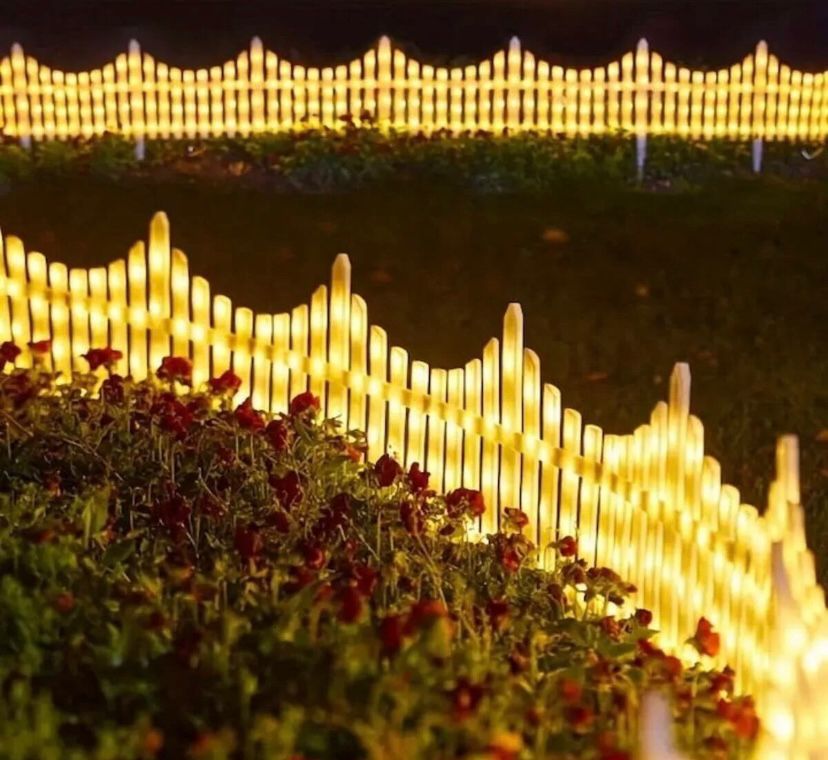 Gard Decorativ Luminos LED 3 M – Interconectabil, 160 De LED-Uri