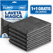 5 + 5 GRATIS: Lavete Magice CLINIO din Microfibra Superioara