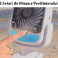 1+1 GRATIS: Mini Racitor Portabil Cu Apa Si Gheta Arctic Cool 360° Ideal Pentru Cort, Carucior Bebe