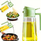 1+1 GRATIS: Recipient Presurizat Pentru Ulei Cu Pulverizare Fina, 300 ml