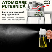 1+1 GRATIS: Recipient Presurizat Pentru Ulei Cu Pulverizare Fina, 300 ml