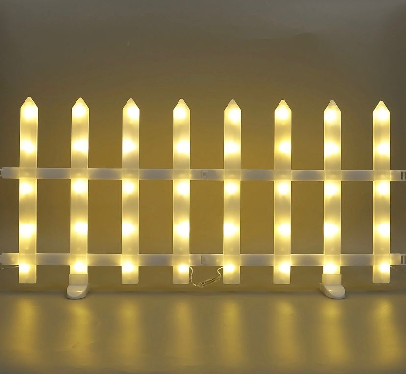 Gard Decorativ Luminos LED 3 M – Interconectabil, 160 De LED-Uri