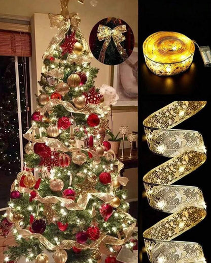 1+1 Gratis: Panglica LED Decorativa – Cu Alimentare Pe Baterii, Lumina Calda Eleganta