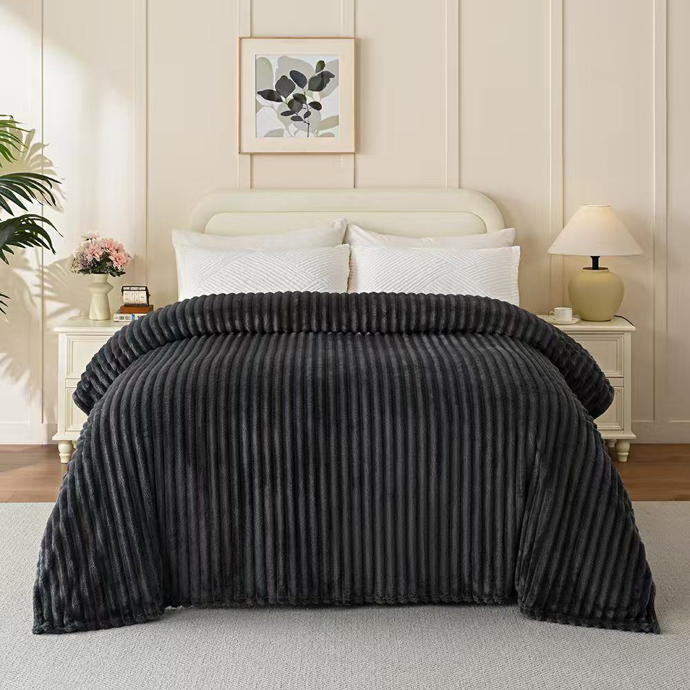 Patura Cocolino Groasa, Pentru Pat Dublu, 200 x 230 cm, Pufoasa si Calduroasa