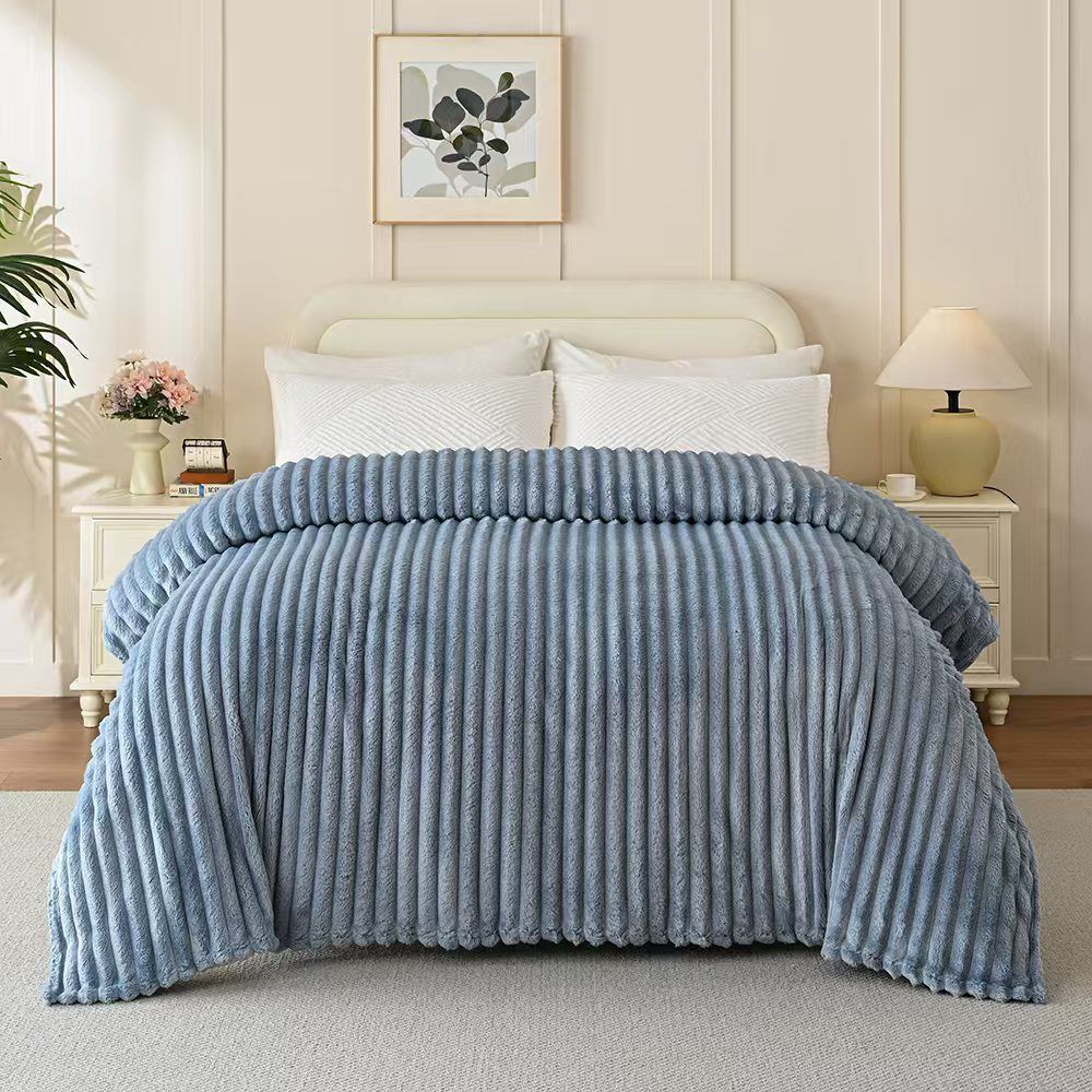 Patura Cocolino Groasa, Pentru Pat Dublu, 200 x 230 cm, Pufoasa si Calduroasa